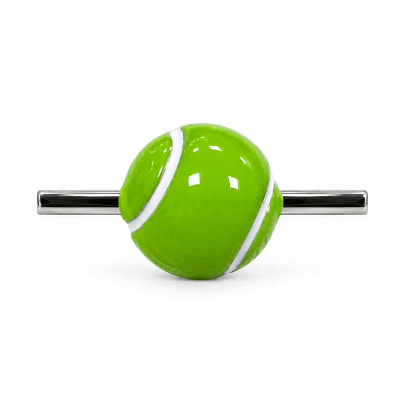 Tennis Ball Whoop Charm